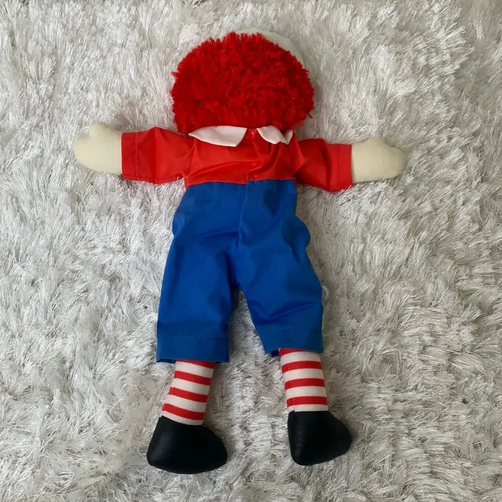 Handmade Raggedy Andy Blue White Red Classic Vintage 15